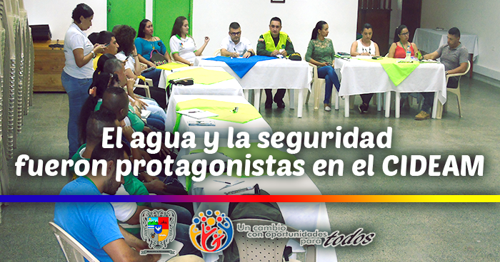 El agua y la seguridad fueron protagonistas en el CIDEAM